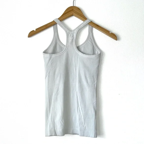 Lululemon Ribbed Tank White NWOT - Picture 3 of 5